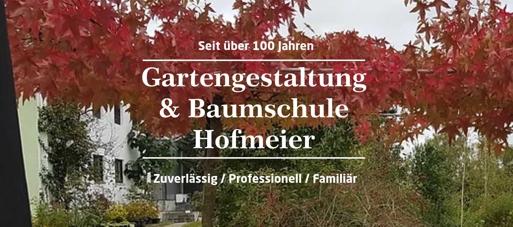 Hofmeier Gartengestaltung Wolnzach Bewerbung 